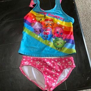 Girls shopkins swimsuit